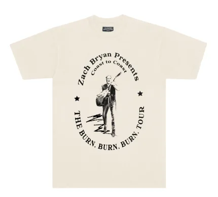 Zach Bryan Coast to Coast Tee
