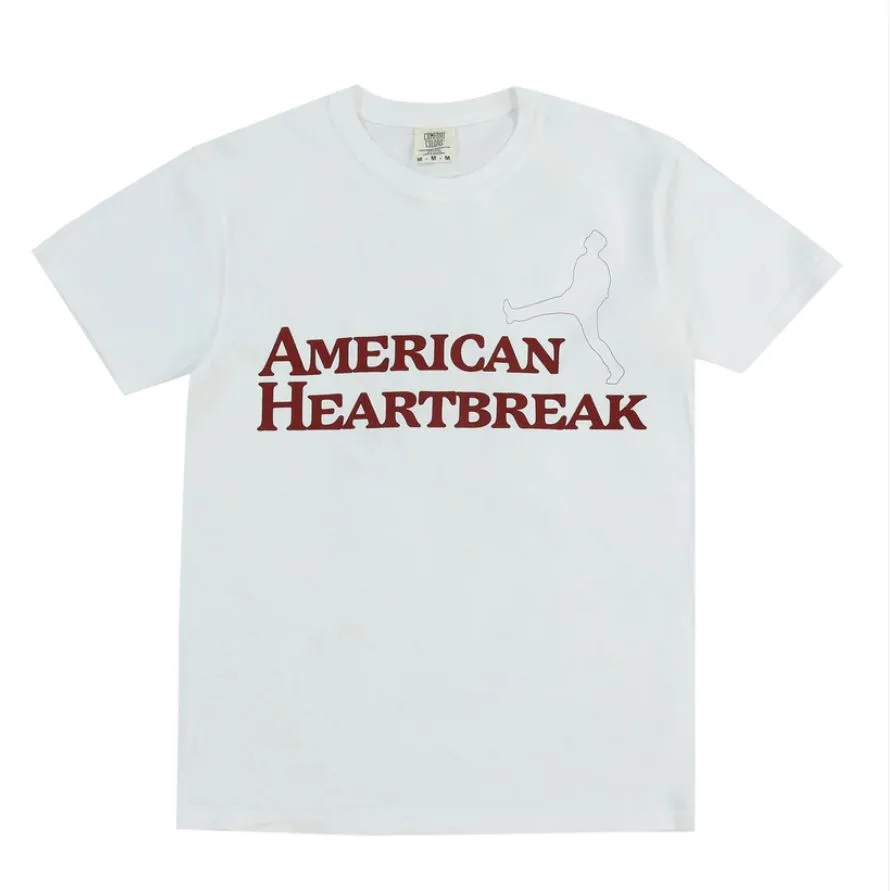 American Heartbreak White T-Shirt