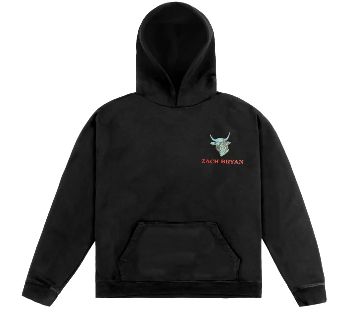Burn Burn Burn Tour Bull Hoodie Black