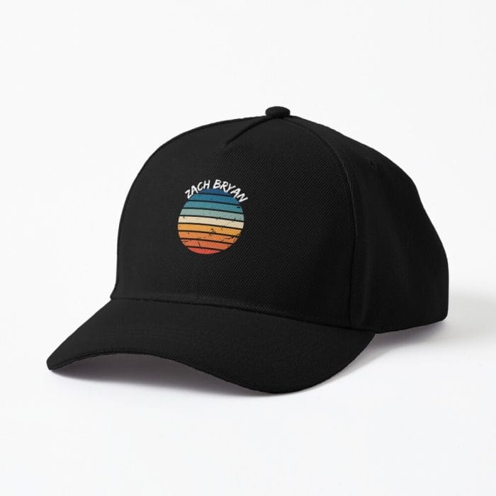 zach bryan something in the orange Cap black logo