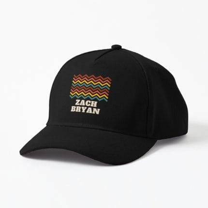 zach bryan something in the orange Cap black logo