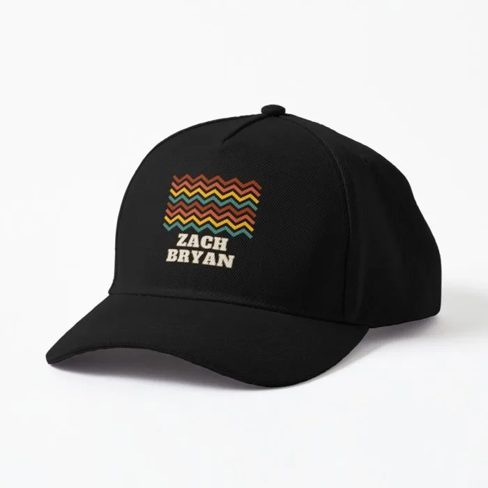 zach bryan something in the orange Cap black logo