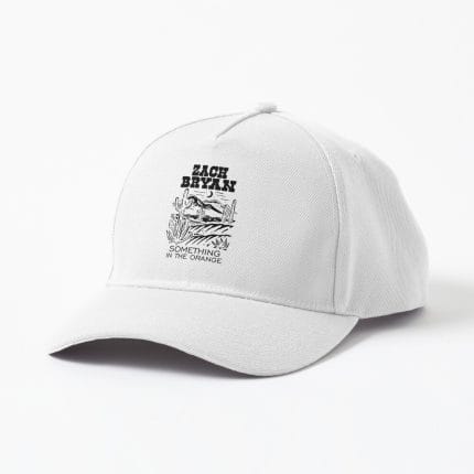Zach bryan – Black and White Cap