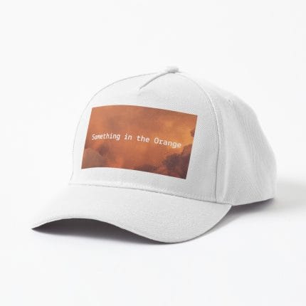 Something In The Orange Cap orange logo print
