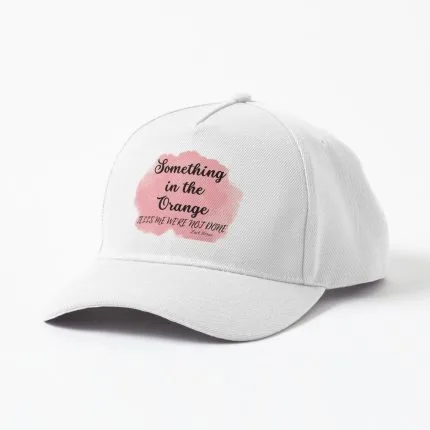 Zach Bryan Something in the Orange Cap white & pink