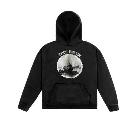 Zach Bryan Quittin' Time Tour Official Concert Hoodie