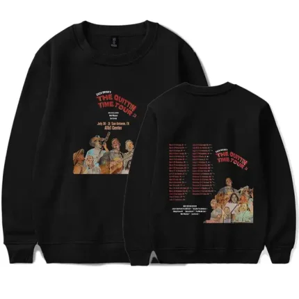 Zach Bryan The Quittin Time Tour Sweatshirt