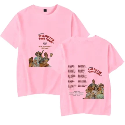 Zach Bryan T-shirt The Quittin Time Tour Shirt