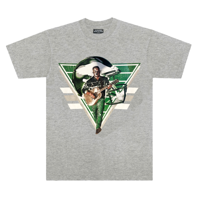 Zach Bryan 2024 The Quittin Time Tour Gray Eag T-shirt