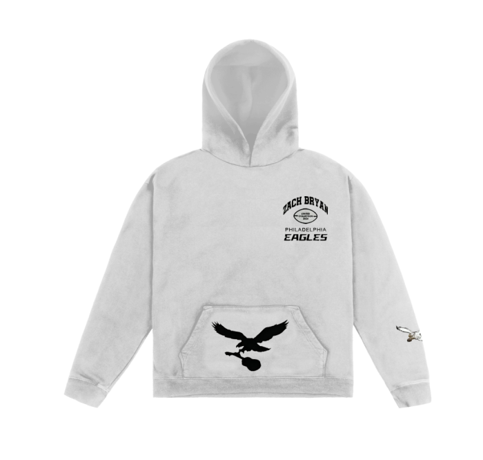 Zach Bryan 2024 The Quittin Time Tour Eag Hoodie