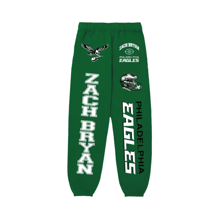 Zach Bryan x Philadelphia Eagles sweatpants