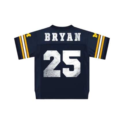 ZB Michigan Jersey – Navy | Zach Bryan x University of Michigan Show Collection