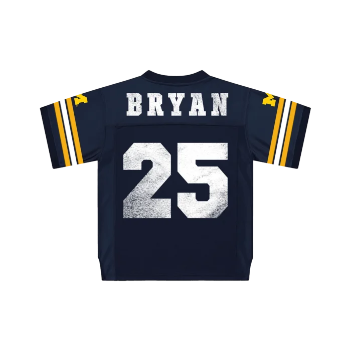 ZB Michigan Jersey – Navy | Zach Bryan x University of Michigan Show Collection