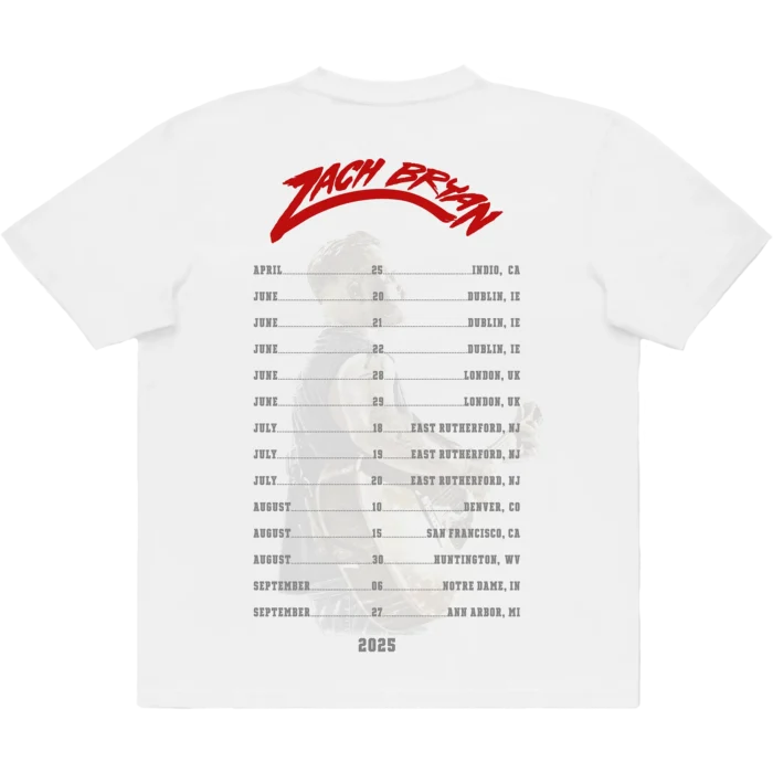 Zach Bryan Silhouette Tee | Official Graphic T-Shirt
