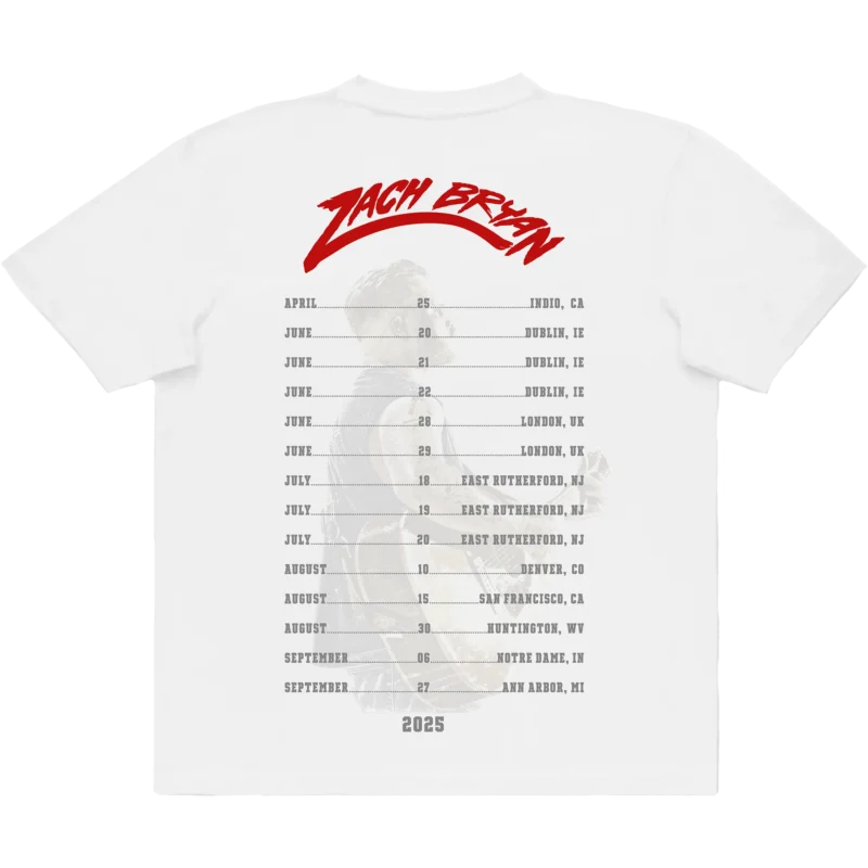 Zach Bryan Silhouette Tee | Official Graphic T-Shirt