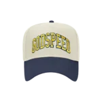 ZB Godspeed Michigan Hat – Natural & Navy | Zach Bryan Michigan Show Collection