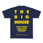 ZB Big House Tee – Navy | Zach Bryan x University of Michigan Show Collection