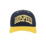 ZB Godspeed Michigan Hat – Navy & Yellow | Zach Bryan Michigan Show Collection