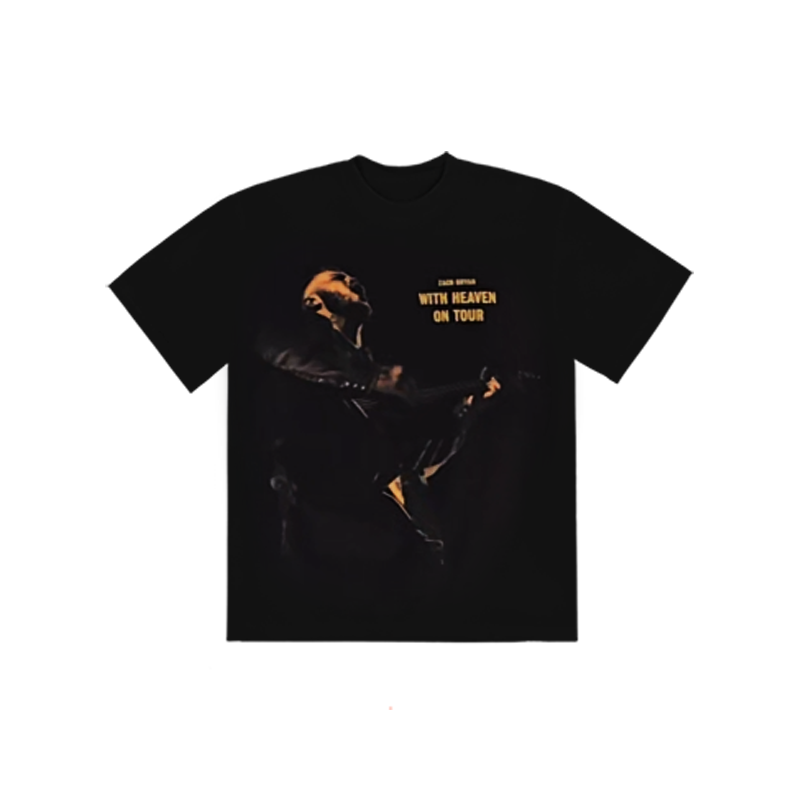 Zach Bryan With Heaven On Tour Shirt – Live Photo Concert Tee Zach Bryan With Heaven On Tour Live Photo Concert Tee featuring a vintage concert photograph, premium cotton fabric, and a classic unisex fit.