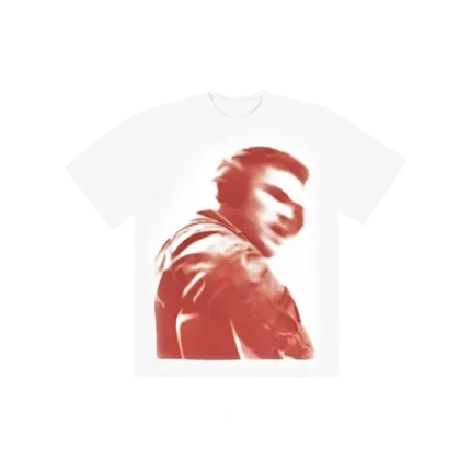 Zach Bryan With Heaven On Tour White Portrait Graphic T-Shirt featuring a detailed portrait print, premium cotton fabric, and a classic unisex fit.